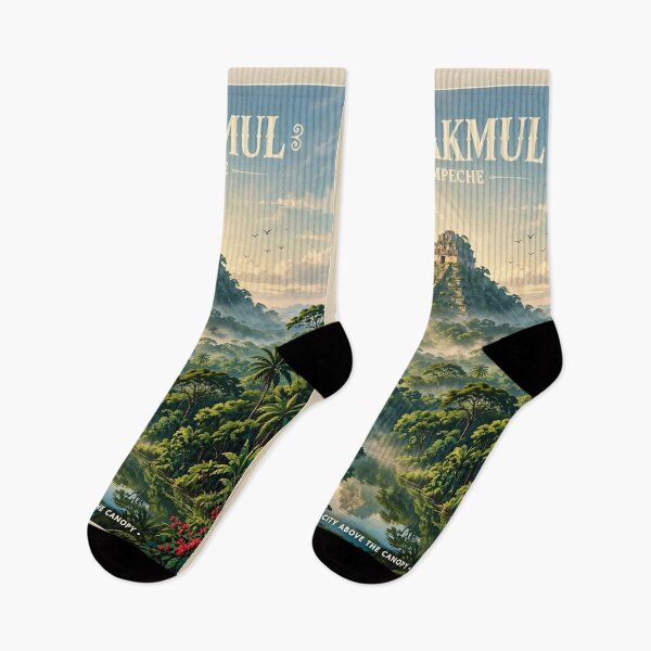 Item preview, Mexico — Calakmul — The Lost City of the Emerald Jungle designed and sold by DibujandoPorfa.