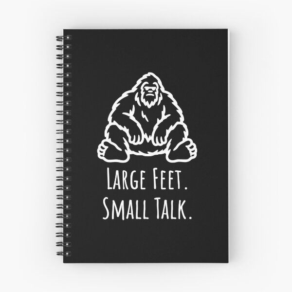 Item preview, Large Feet. Small Talk. designed and sold by theartfulaspie.