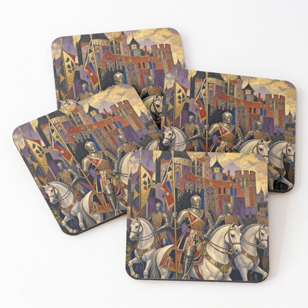 Item preview, Medieval Knights Art designed and sold by TheDarkWardrobe.