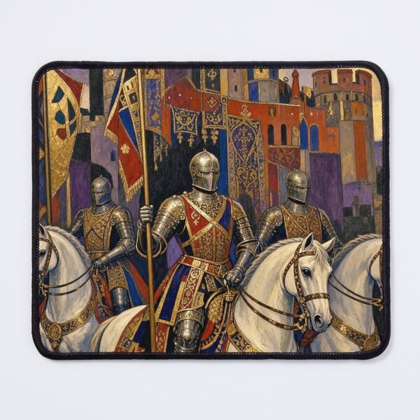 Item preview, Medieval Knights Art designed and sold by TheDarkWardrobe.