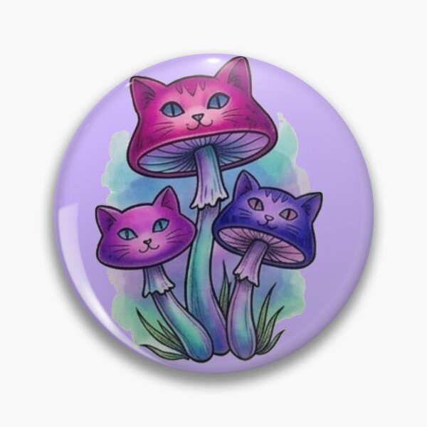Item preview, Cat head mushrooms designed and sold by FenixFyre Creations.