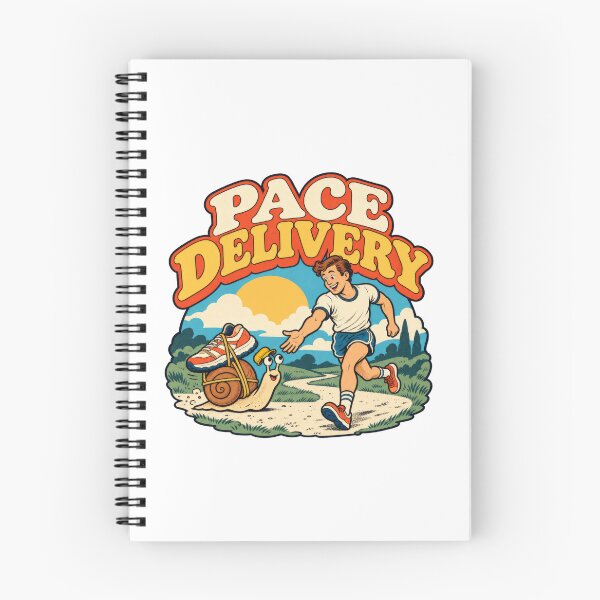 Item preview,  Running Pace Delivery Snail Courier designed and sold by Pixdot.