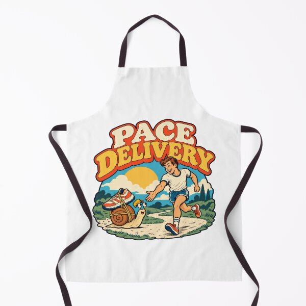 Item preview, Running Pace Delivery Snail Courier designed and sold by Pixdot.