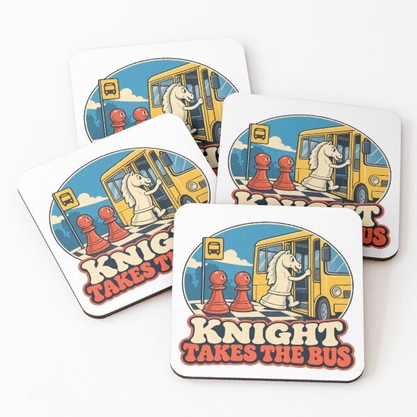 Item preview, Chess Knight Takes the Bus designed and sold by Pixdot.