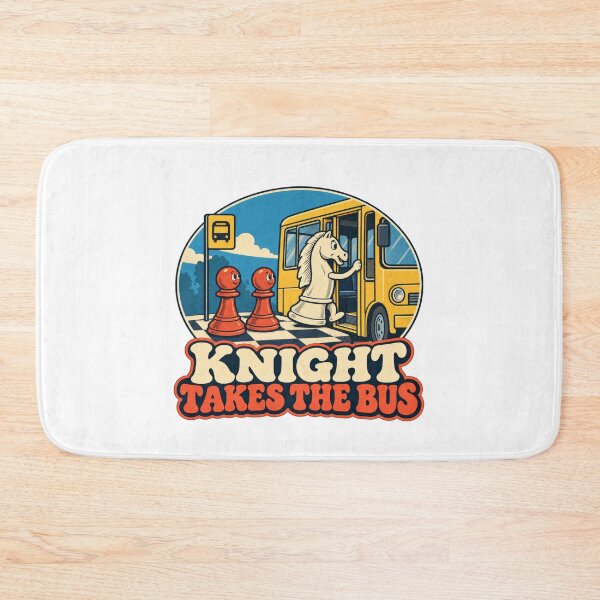 Item preview, Chess Knight Takes the Bus designed and sold by Pixdot.