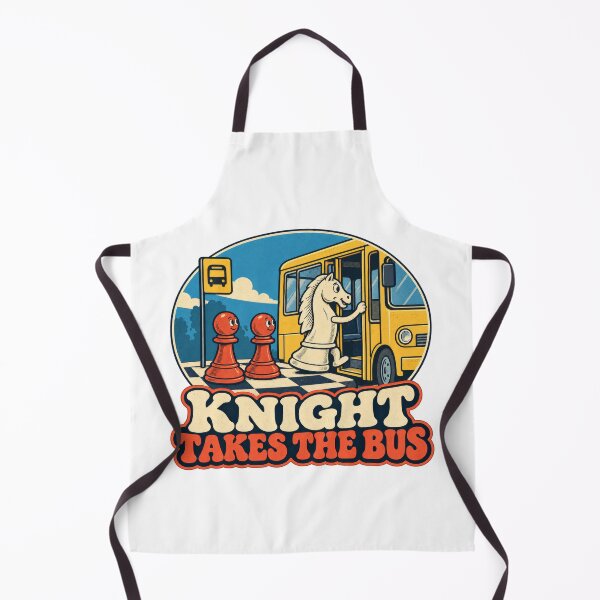 Item preview, Chess Knight Takes the Bus designed and sold by Pixdot.