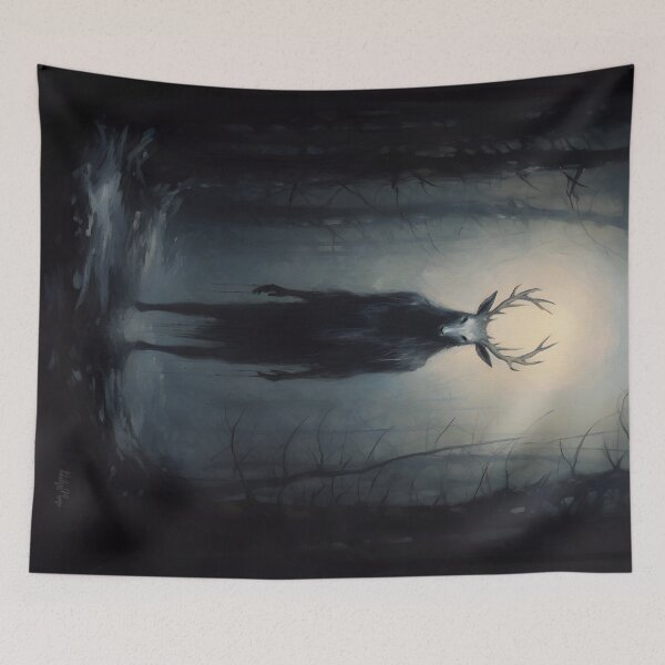 Artikelvorschau, Winter-Wendigo entworfen und verkauft von Heather Maree Design Studio.