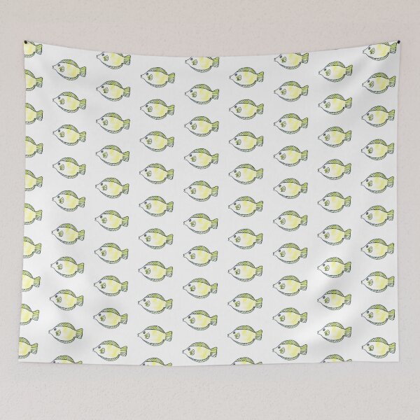 Item preview, Y for Yellow Tang Fish hand drawn designed and sold by Boy and Belugee Studio.