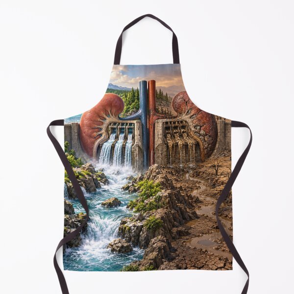 Item preview, CKD – Kidney Waterfall and Industrial Landscape designed and sold by Mirgonhood.