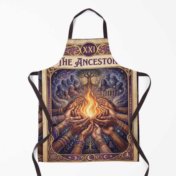 Artikelvorschau, The Ancestors XXI - Original Samhain Tarot entworfen und verkauft von Art for your Soul.