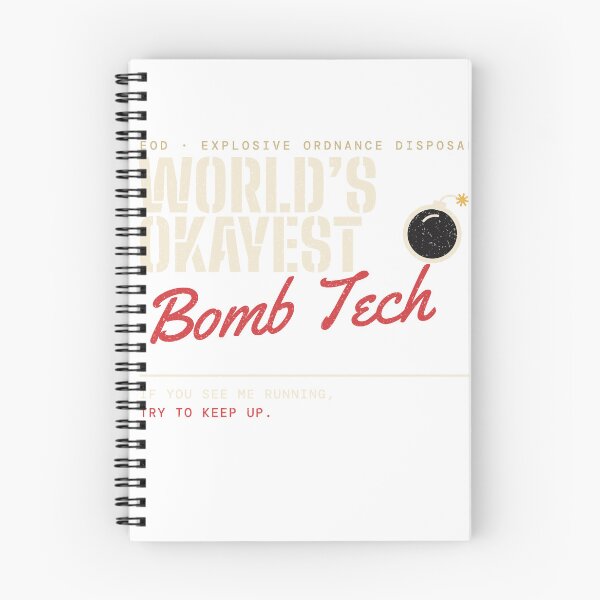 Item preview, Worlds Okayest Bomb Tech Shirt Funny EOD Bomb Technician Military Humor Gift designed and sold by UnivStore.