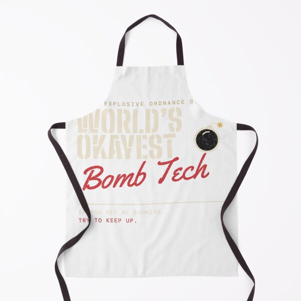 Item preview, Worlds Okayest Bomb Tech Shirt Funny EOD Bomb Technician Military Humor Gift designed and sold by UnivStore.