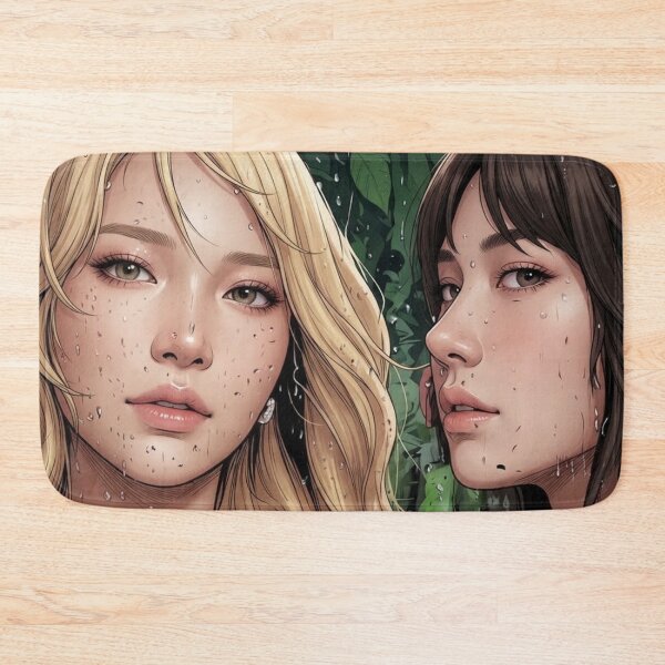 Item preview,  JanJingJing Look At Me Thai GL Kdrama Actress LGBTQ+ Cartoon Art Wall Decor Comic Print Poster Shirt Cell  designed and sold by Mind Space.