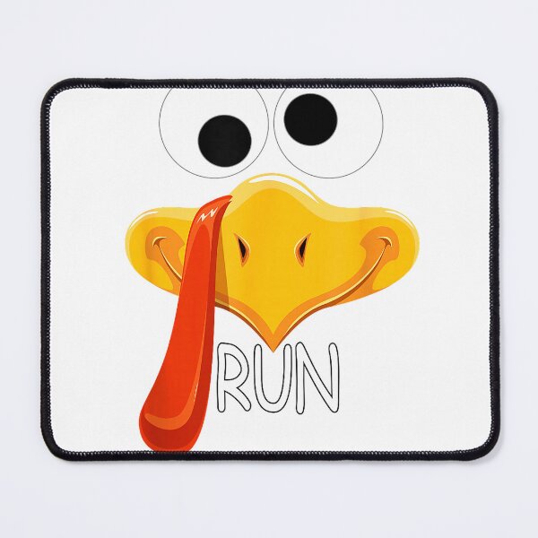 Item preview, Turkey Face Thanksgiving Running Trot Turkey Squad Matching T-Shirt designed and sold by HugsPlusCoffee.