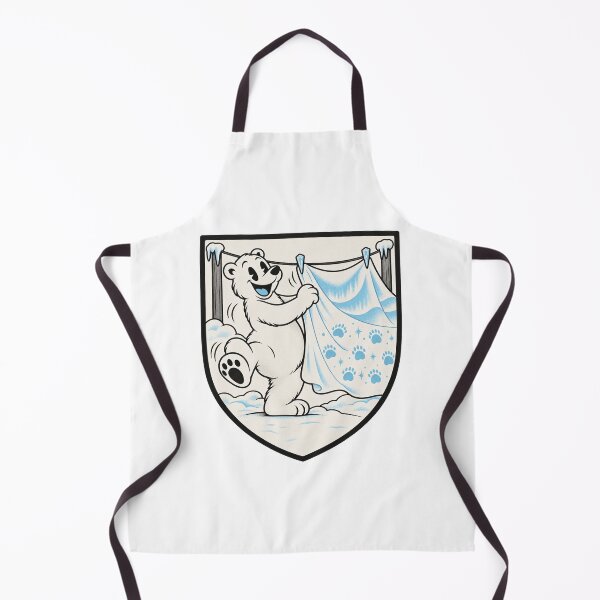 Item preview, Polar Bear Folds the Snow designed and sold by Floeline.