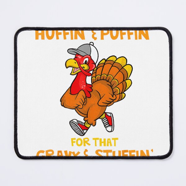 Item preview, Turkey Marathon Turkey Trot shirt Huffin Puffin Turkey Trot T-Shirt designed and sold by Winkmark.