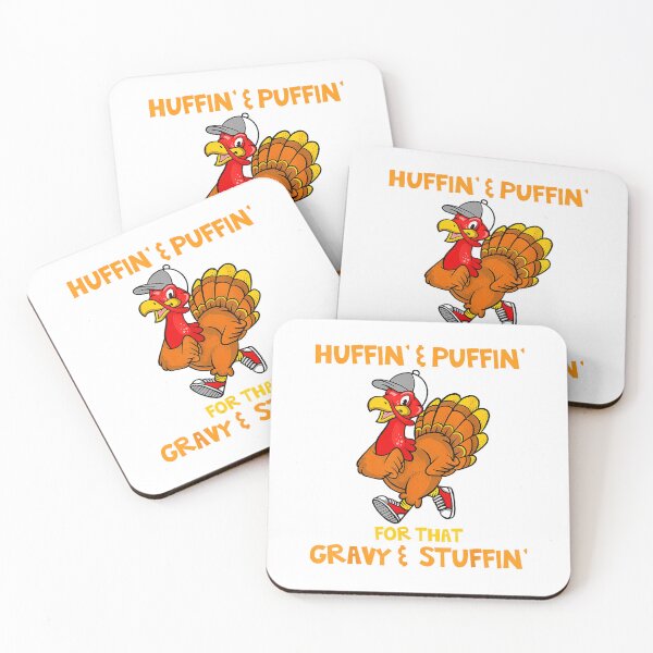 Item preview, Turkey Marathon Turkey Trot shirt Huffin Puffin Turkey Trot T-Shirt designed and sold by Winkmark.