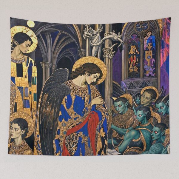 Item preview, Medieval Dark Goth Art designed and sold by TheDarkWardrobe.