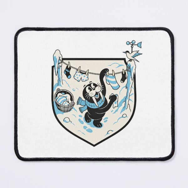Item preview, Walrus Hangs the Wash designed and sold by Floeline.