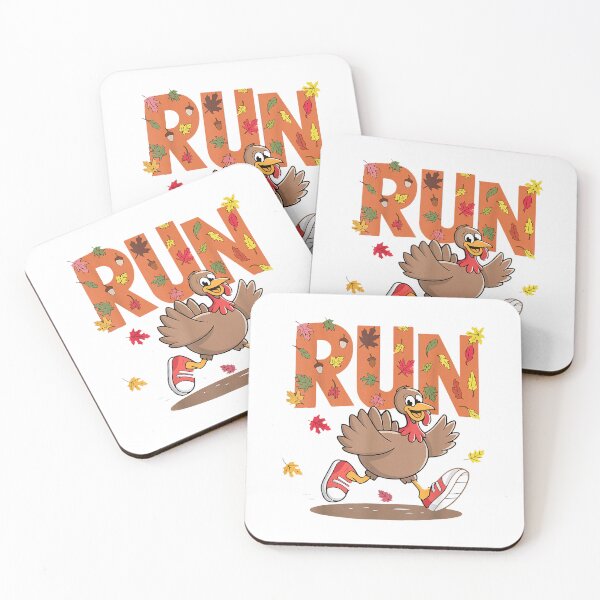 Item preview, Turkey Run Costume Thanksgiving Running Turkey Trot T-Shirt designed and sold by Stickerbynp1.