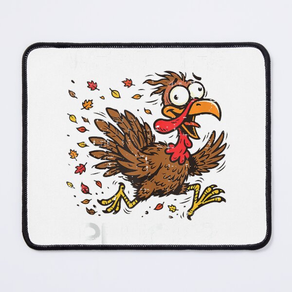 Item preview, Turkey Running What The Pluck Funny Thanksgiving Men Women Sleeveless Tank Top designed and sold by BlaqboyDesigns.