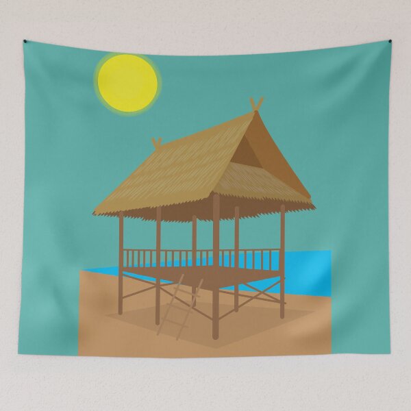 Item preview, Bamboo Hut designed and sold by ROSE ANN BANILAR.