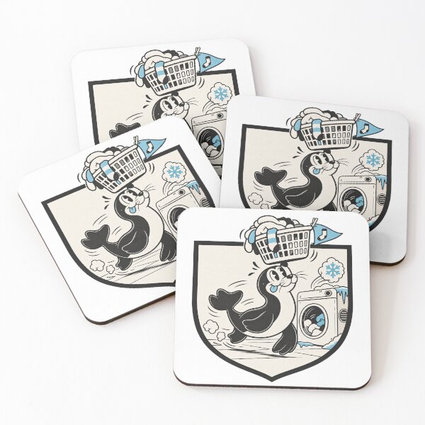 Item preview, Seal Waits by the Dryer designed and sold by Floeline.