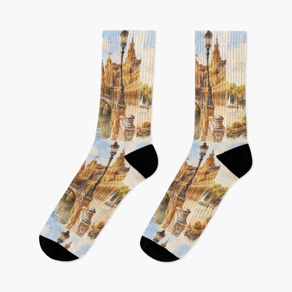 Item preview, Plaza de España: Monument and light designed and sold by JMAVILA ART.