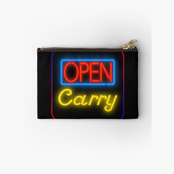 Item preview, Open Carry Neon in Red, Yellow, and Blue (with Border) designed and sold by Karate Octopus.