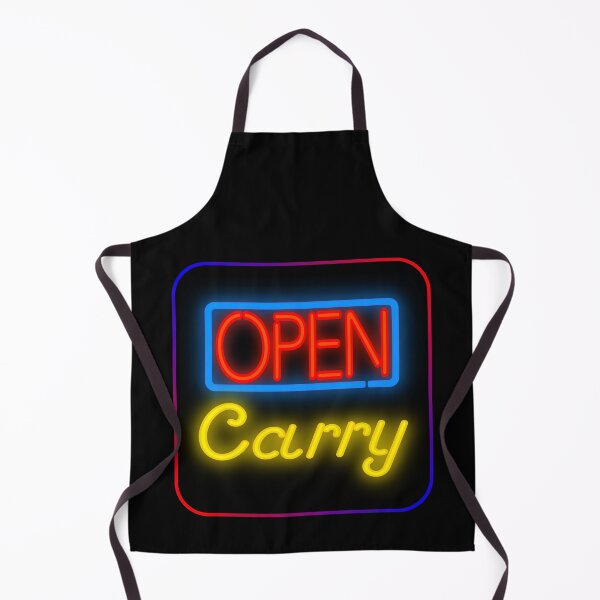Item preview, Open Carry Neon in Red, Yellow, and Blue (with Border) designed and sold by Karate Octopus.
