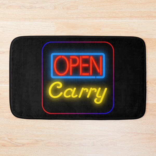 Item preview, Open Carry Neon in Red, Yellow, and Blue (with Border) designed and sold by Karate Octopus.