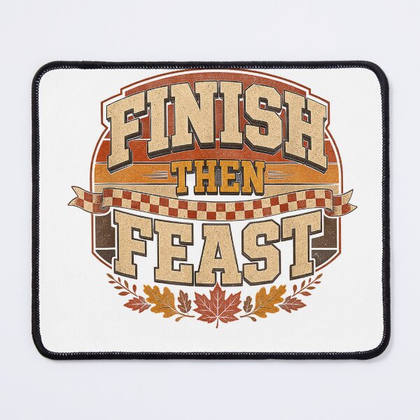 Item preview, Turkey Trot 5K Finish Then Feast T-Shirt designed and sold by Djtahar15.