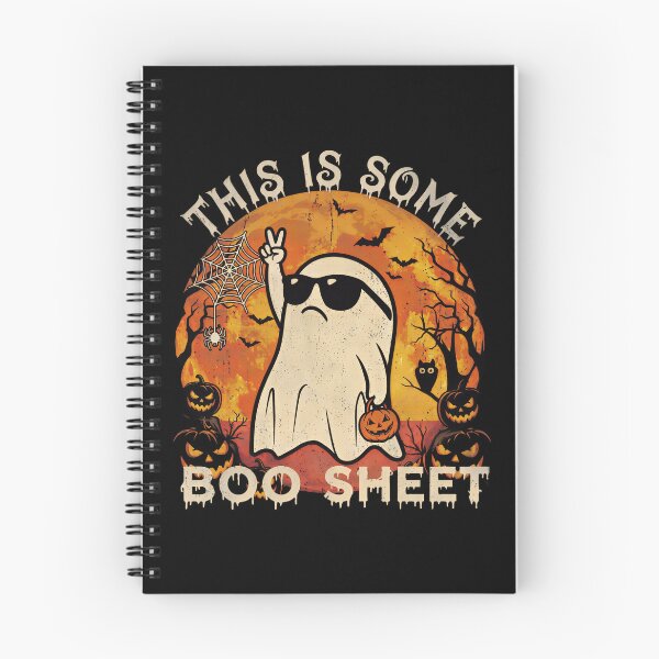 Item preview, This is Some Boo Sheet Ghost Retro Funny Spooky Halloween  designed and sold by gear-posters.