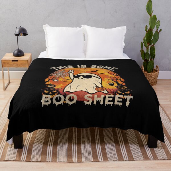 Item preview, This is Some Boo Sheet Ghost Retro Funny Spooky Halloween designed and sold by gear-posters.