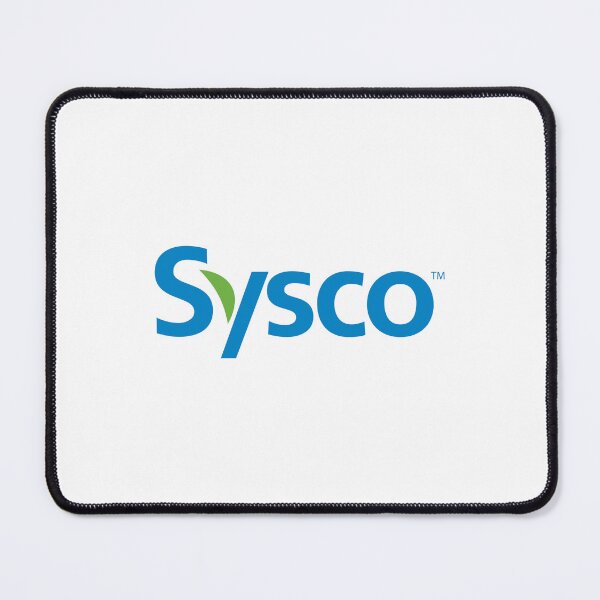Item preview, Sysco Logo Blue Wordmark With Green Leaf Accent designed and sold by tulipsbutler.