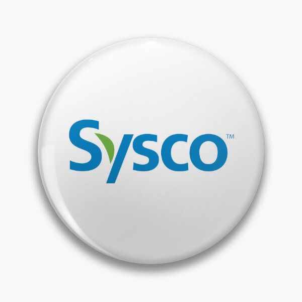 Item preview, Sysco Logo Blue Wordmark With Green Leaf Accent designed and sold by tulipsbutler.