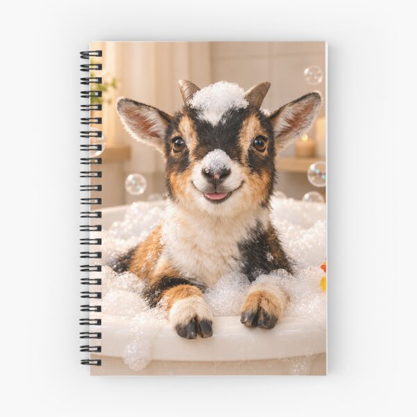 Item preview, Relaxing Nigerian Dwarf Goat Bubble Bath designed and sold by Sillytoe.