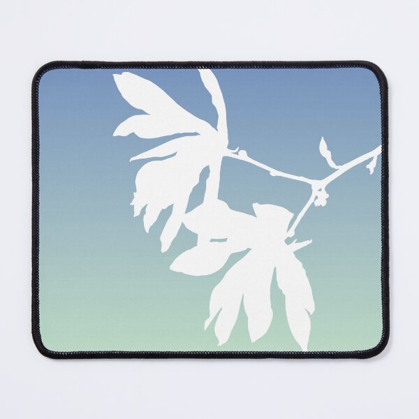 Item preview, Magnolia Tree in Bloom in Bethlehem, Aqua Gradient designed and sold by Kelly Weaver.