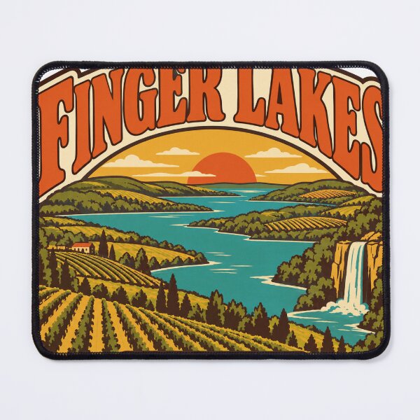 Item preview, Finger Lakes Gift - New York designed and sold by RedRubyBubble.