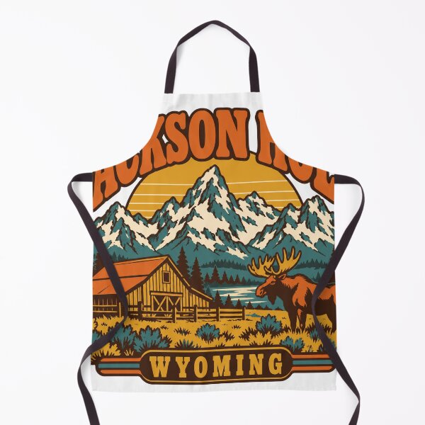 Item preview, Jackson Hole Gift - Wyoming designed and sold by RedRubyBubble.