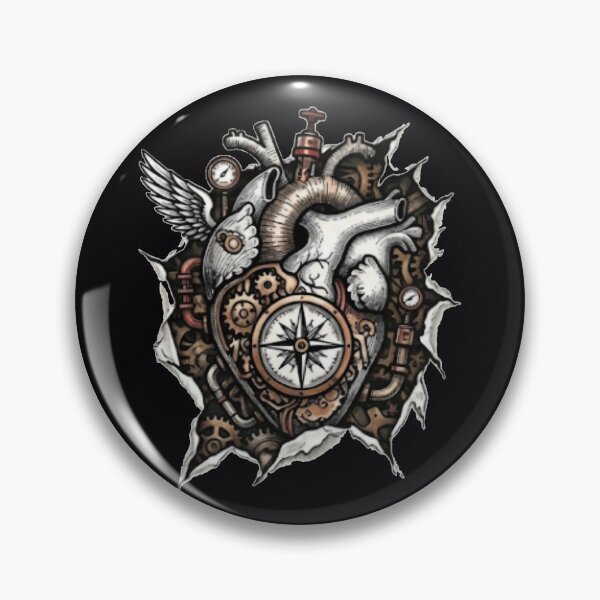 Item preview, Steampunk Heart  designed and sold by FenixFyre Creations.