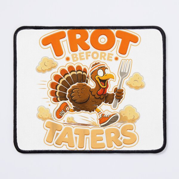 Item preview, Turkey Trot 5K Thanksgiving Turkey T-Shirt designed and sold by darknessman666.