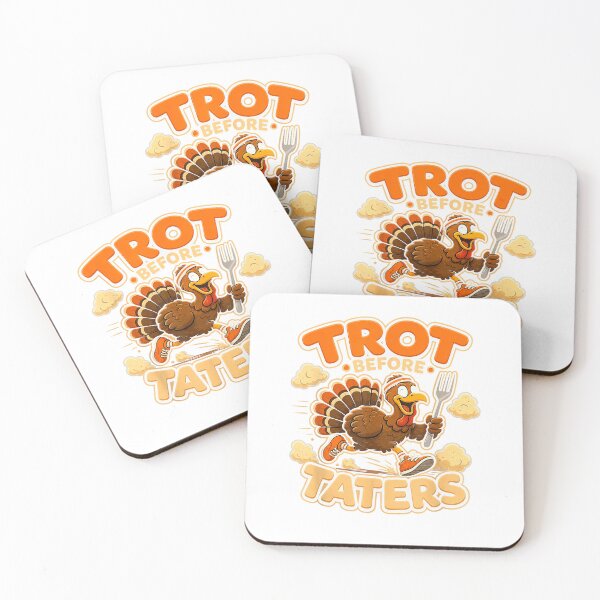 Item preview, Turkey Trot 5K Thanksgiving Turkey T-Shirt designed and sold by darknessman666.
