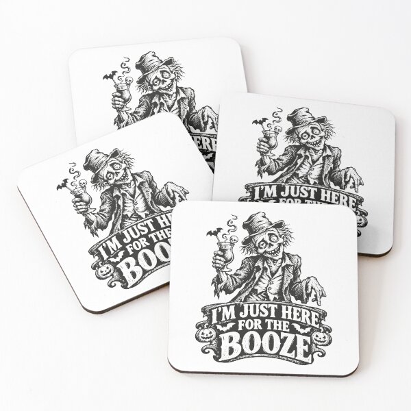 Item preview, I’m Just Here For The Booze designed and sold by VelvetRoom.