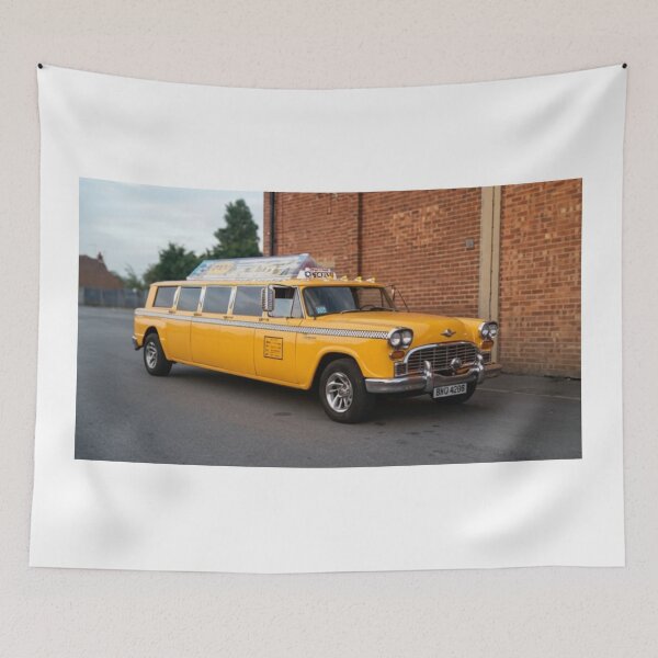 Item preview, The Big Yellow Stretch.  Classic Checker Cab Limousine  designed and sold by Astute-Artio-Photography.