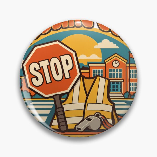 Item preview, Crossing Guard Gift - Keeping Kids Safe designed and sold by RedRubyBubble.
