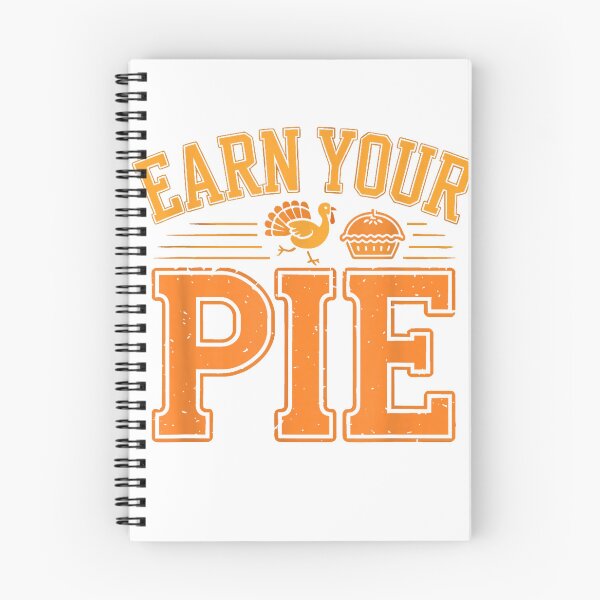 Item preview, Turkey Trot Earn Pie Thanksgiving Run Reward T-Shirt designed and sold by HugsPlusCoffee.