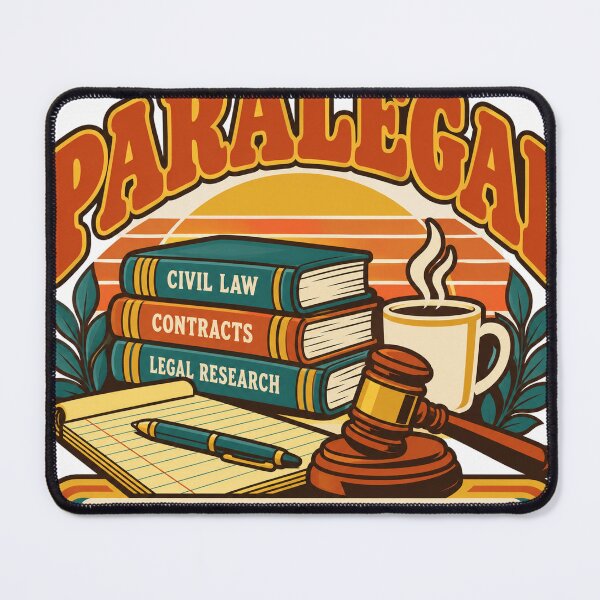 Item preview, Paralegal Gift - The Brains Behind The Brief designed and sold by RedRubyBubble.