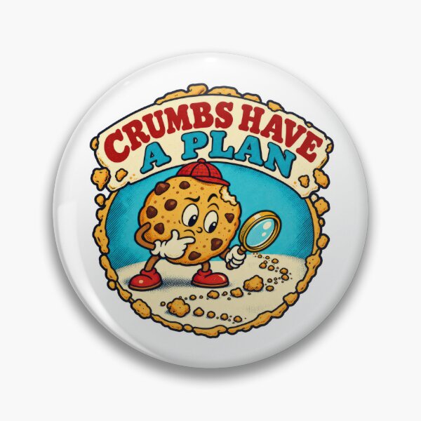 Item preview, Cookie Detective Following Its Own Crumbs designed and sold by Pixdot.