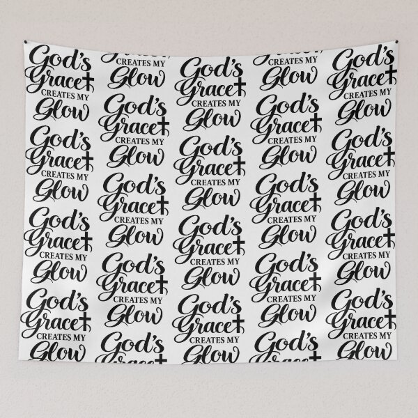 Item preview, god's grace creates my glow designed and sold by OCD_JESSICA.